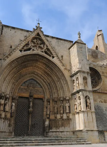 La iglesia de Santa María la Mayor es uno de los monumentos más importantes de Morella.