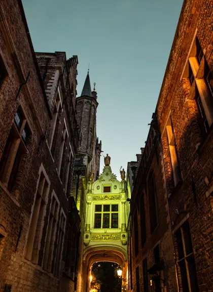 Imagen del casco antiguo de Brujas