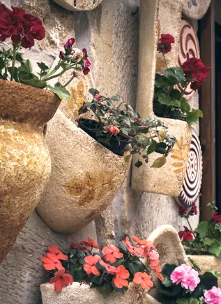 Calles medievales en el municipio de Santillana del Mar, Cantabria