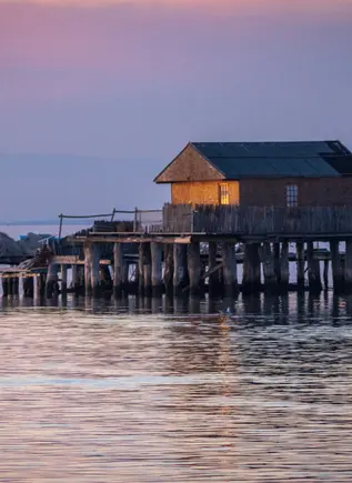 La isla Pallestrina en Venecia