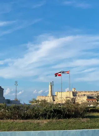 El parque de los Mártires en la Habana, Cuba