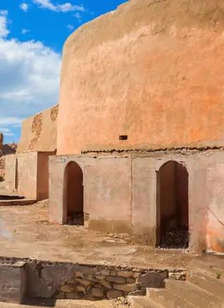 Agadir Oufella ofrece las mejores vistas panorámicas desde las ruinas de su antigua kasbah.