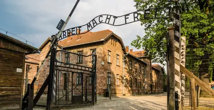 Destacada campo de concentración Auschwitz