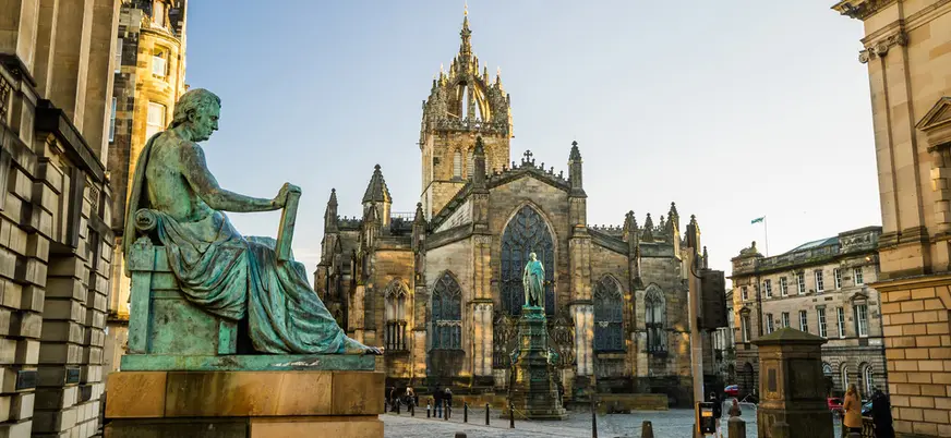 Estatua de David Hume