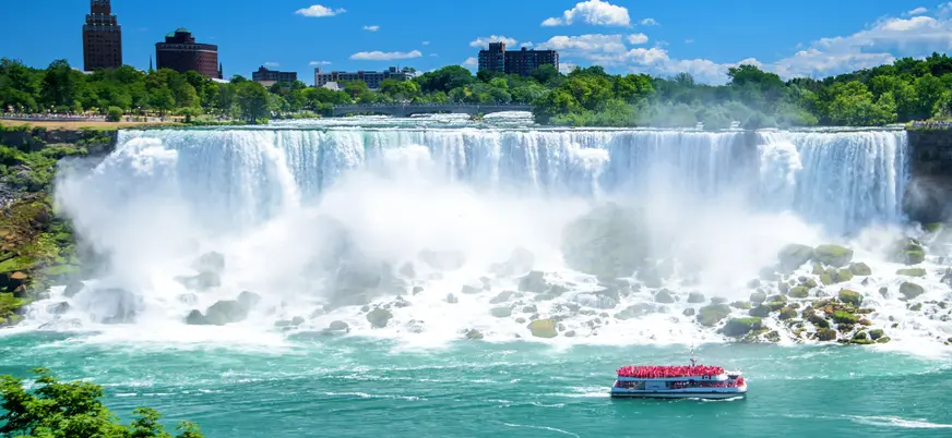 Crucero Maid of the Mist en las Cataratas del Niágara, Estados Unidos