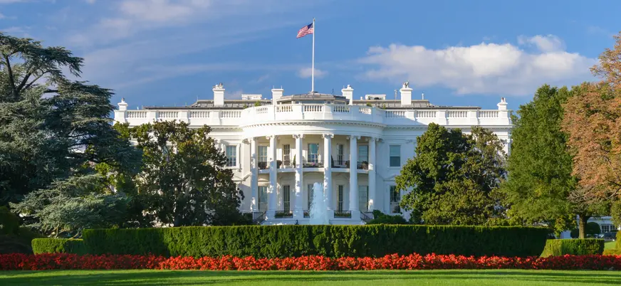 La Casa Blanca en Washington D. C., Estados Unidos