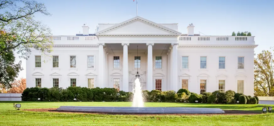 La Casa Blanca en Washington D. C., Estados Unidos