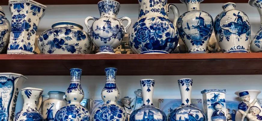 La cerámica de Delft es un símbolo de orgullo nacional para los neerlandeses.