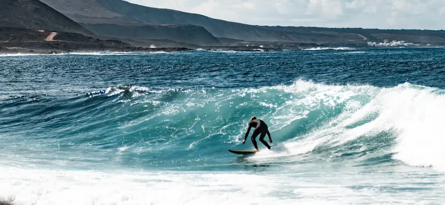 Clase de Surf en Caleta de Fuste