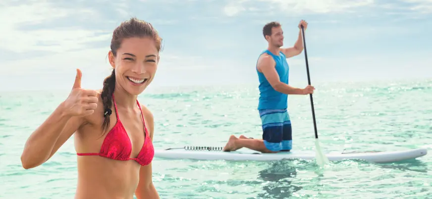 Paddle Surf en la laguna de la Isla de Lobos