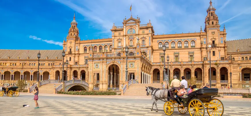 visita guiada Plaza España Parque Maria Luisa Sevilla