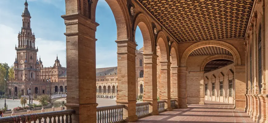 visita guiada Plaza España Parque Maria Luisa Sevilla
