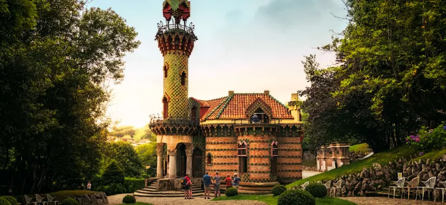 El Capricho de Gaudí en Comillas, Cantabria