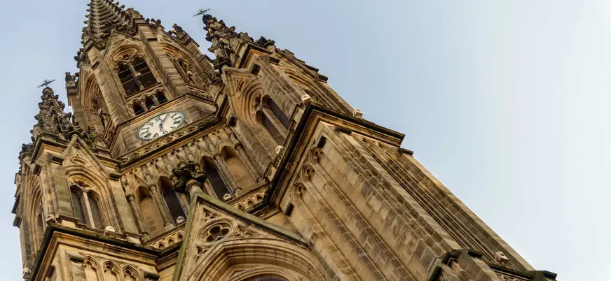 Catedral del Buen Pastor de estilo neogótico en San Sebastián