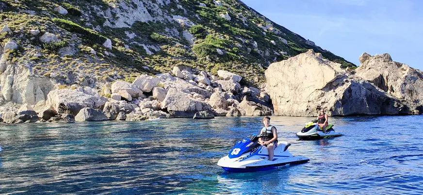 Excursión en moto de agua a Es Vedrá desde Sant Antoni, Ibiza.