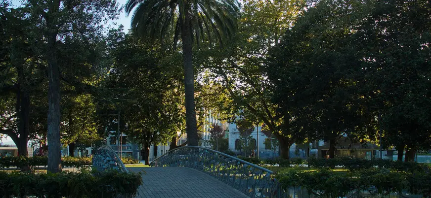 Jardines de Pereda, en el centro de Santander.