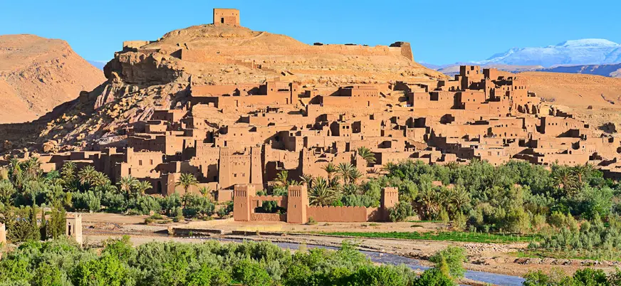 Kasbah de Ait Ben Haddou en Ouarzazate, Patrimonio de la UNESCO