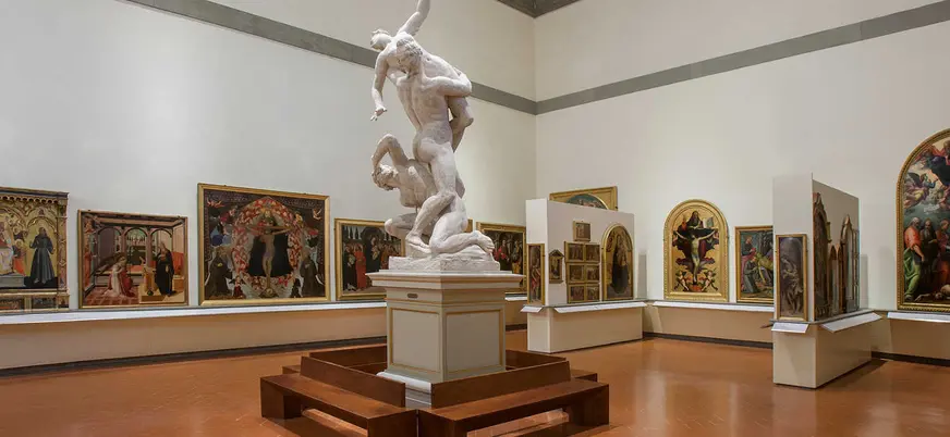 El museo alberga la mayor colección de obras de arte de Miguel Ángel Buonarroti.