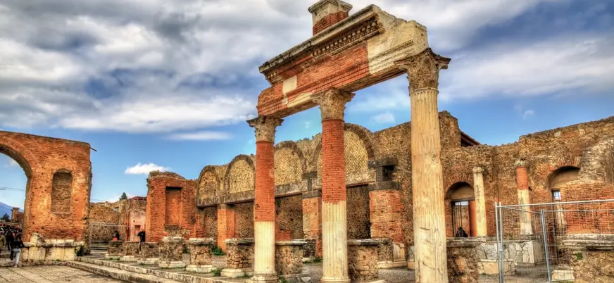 Ruinas de la ciudad de Pompeya