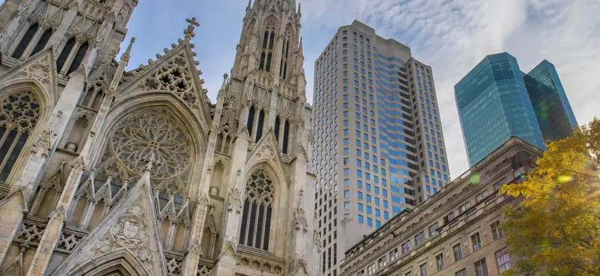 Catedral de Saint Patrick en Midtown Manhattan, Nueva York