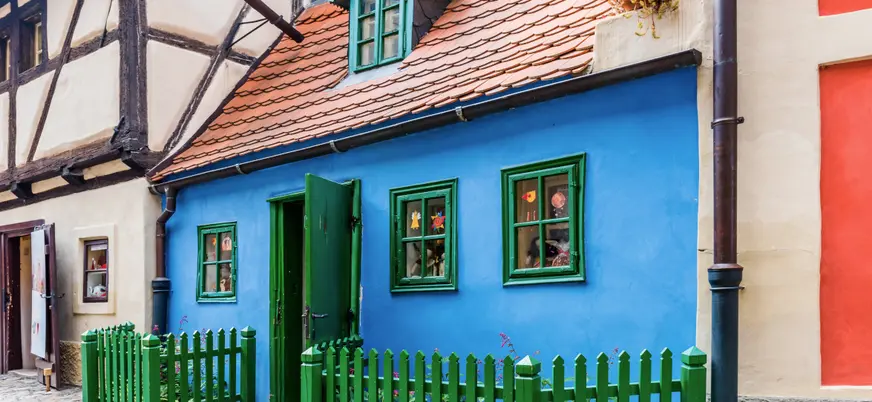 Casas del Callejón del Oro del Castillo de Praga.