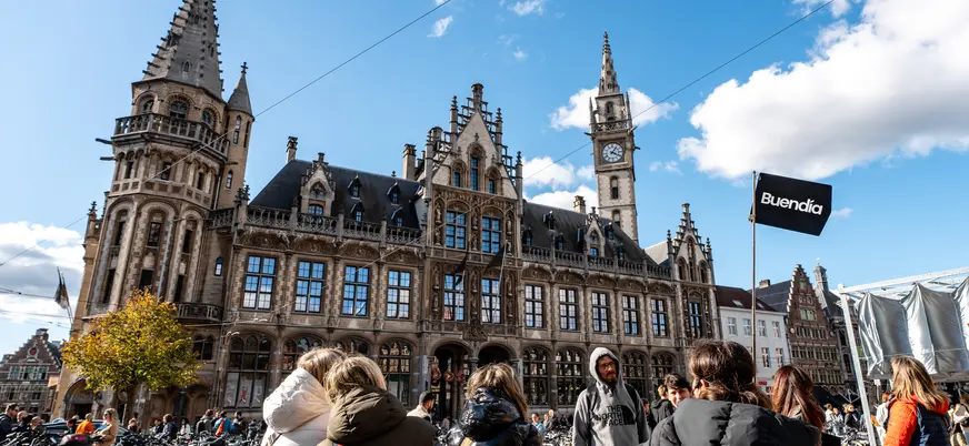Habrá tiempo para ver el Antiguo Edificio de Correos de Gante.