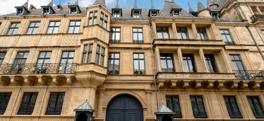 El Palacio Gran Ducal es uno de los monumentos que veremos en esta excursión a Luxemburgo desde Bruselas.