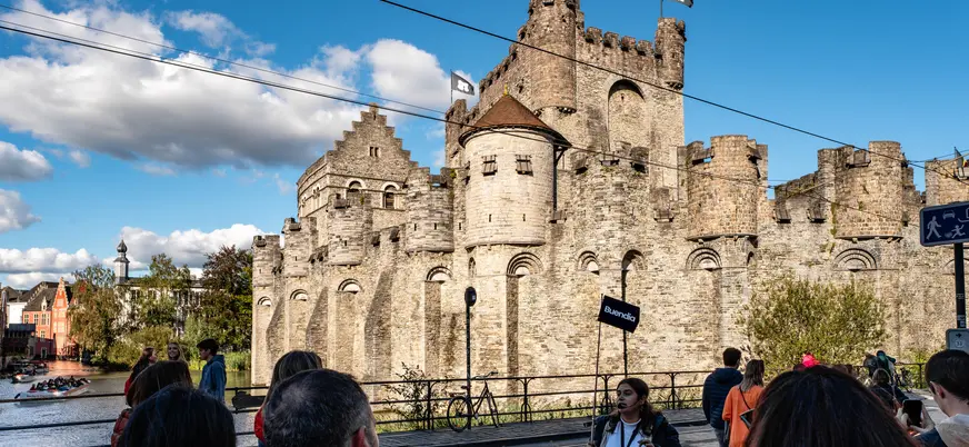 También veremos en la excursión el Castillo Gravensteen.