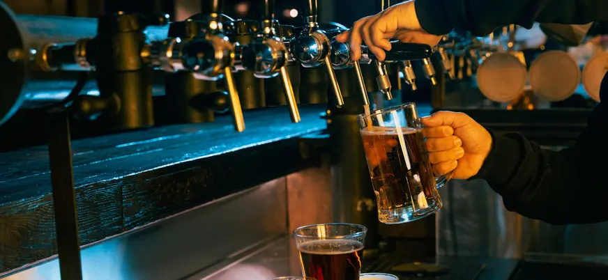 La cerveza artesanal del establecimiento Sladovna es una de las más populares de la ciudad.