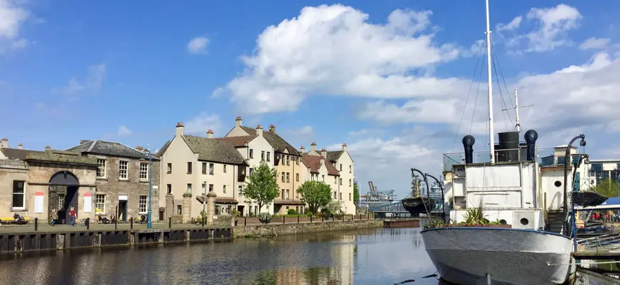 The Shore en Leith, el histórico puerto de Edimburgo