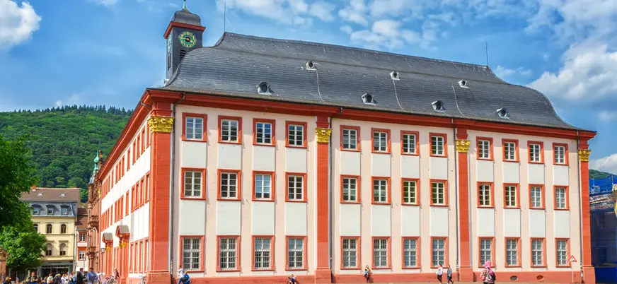 Edificio principal de la Universidad de Heidelberg.