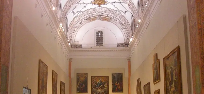 La sala V del Museo ocupa la antigua iglesia del convento de la Merced.