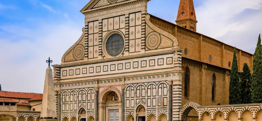 Exterior de la basílica de Florencia, una de las paradas de esta excursión. 