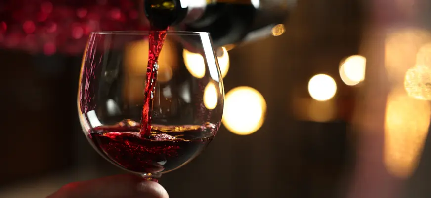 Durante la cata se probarán diferentes tipos de vino.