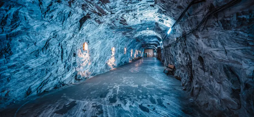 Slanic Prahova, como se llama localmente a la mina de sal a pocos kilómetros de Bucarest.