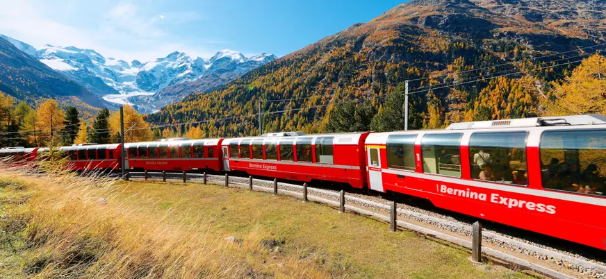 Excursión por los Alpes Suizos en el Bernina Express desde Milán - buendía