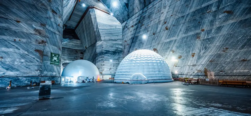 Esta salina es también una base de tratamiento respiratorio.