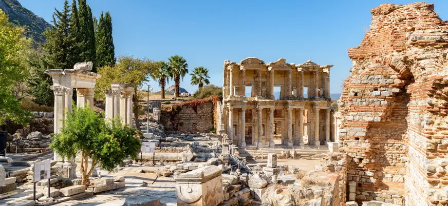 La Biblioteca de Celso es uno de los principales atractivos de este lugar.