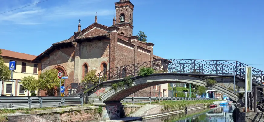 Pasaremos por delante de la iglesia de San Cristoforo