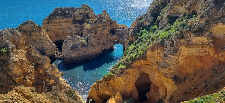 Ponta Piedade is a true Portuguese natural paradise.