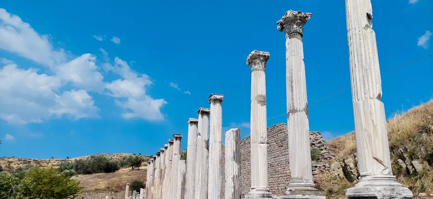 Santuario de Ascelpion, uno de los principales atractivos de Pérgamo.