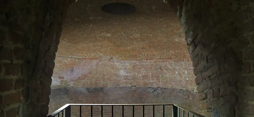 Balcones para observar los refugios antiaéreos de la Segunda Guerra Mundial.