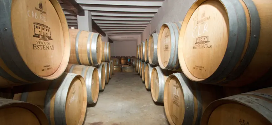 Continuaremos las explicaciones en el interior de las bodegas de Utiel-Requena