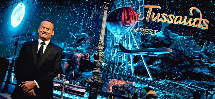 Tom Hanks de cera en el museo Madame Tussauds de Budapest.