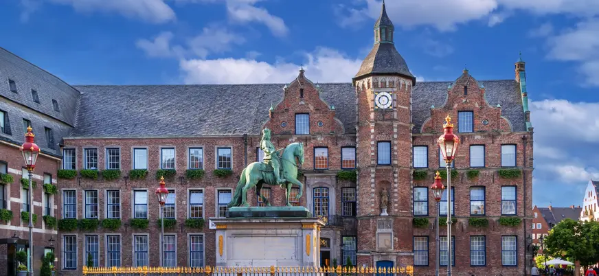 Imagen general del ayuntamiento de Düsseldorf 