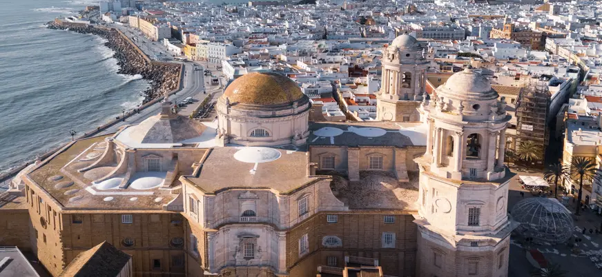 Vista general de la ciudad de Cádiz