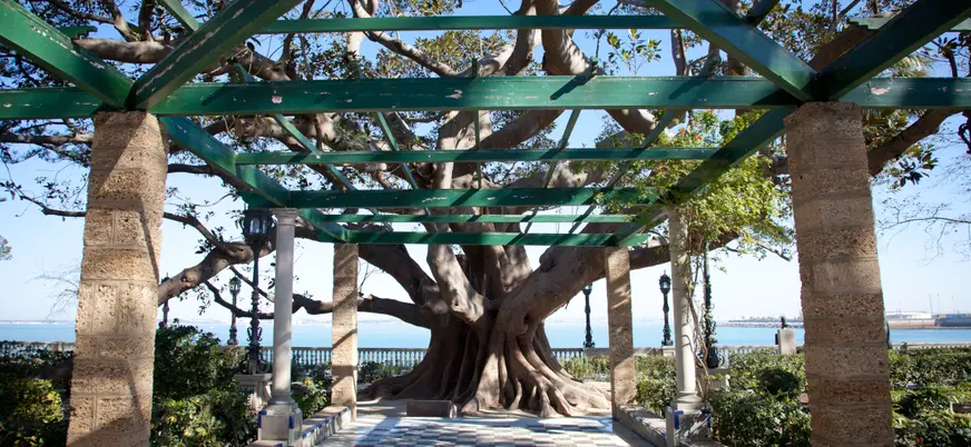 Parque de la Alameda en Cádiz