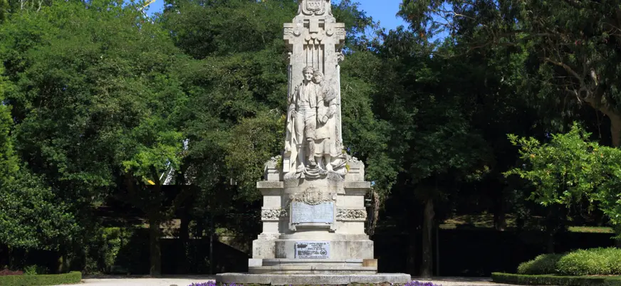 Monumento a Rosalía de Castro en Santiago de Compostela