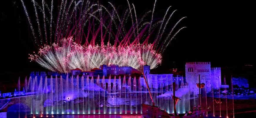 Espectáculo nocturno en el "Sueño de Toledo"