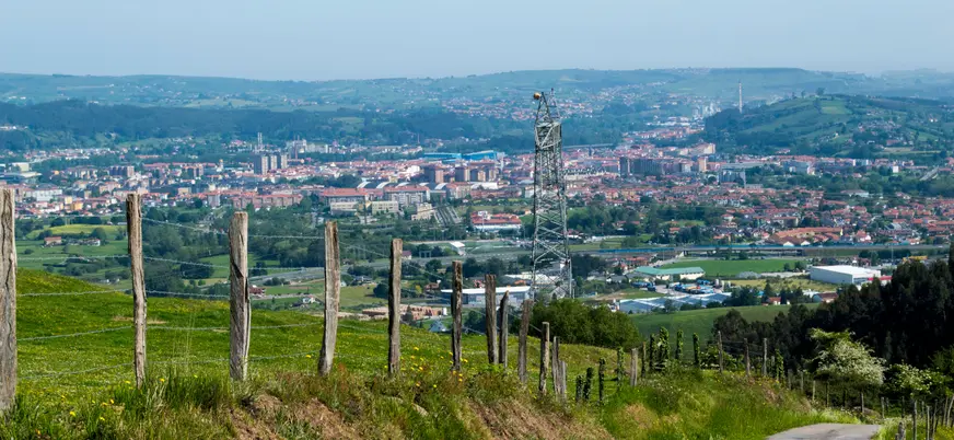 Panorámica de la ciudad de Torrelavega, Cantabria